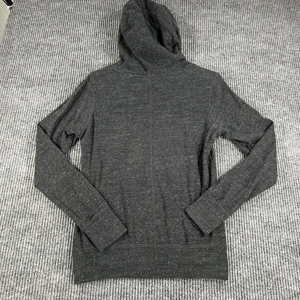 Nike Hoodie Womens Small‎ Gray Just Do It Logo Pullover Sweatshirt 823701-010
